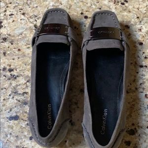 Calvin Klein Mada Suede Loafers